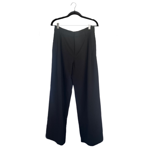 Zara Linen Blend Full Length Pants - Picture 2 of 6